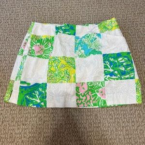 Lilly Pulitzer mini skort
Size 0